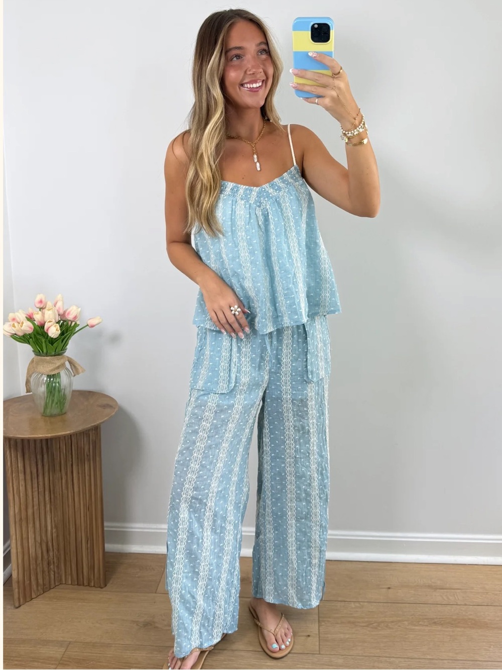 Hem & Thread Flowy Pant Set